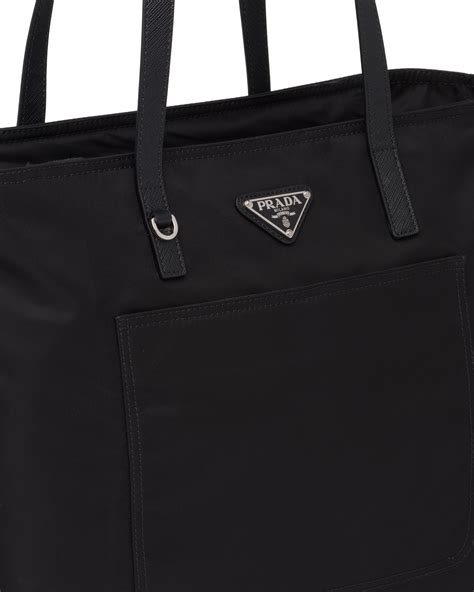 prada nylon shopping tote price|prada nylon tote vintage.